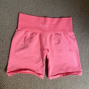 Coral pink NVGTN pro shorts